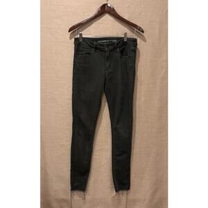 Articles of Society Mya Dark Olive Green Skinny Jeans Women’s 28 Stretch MidRise